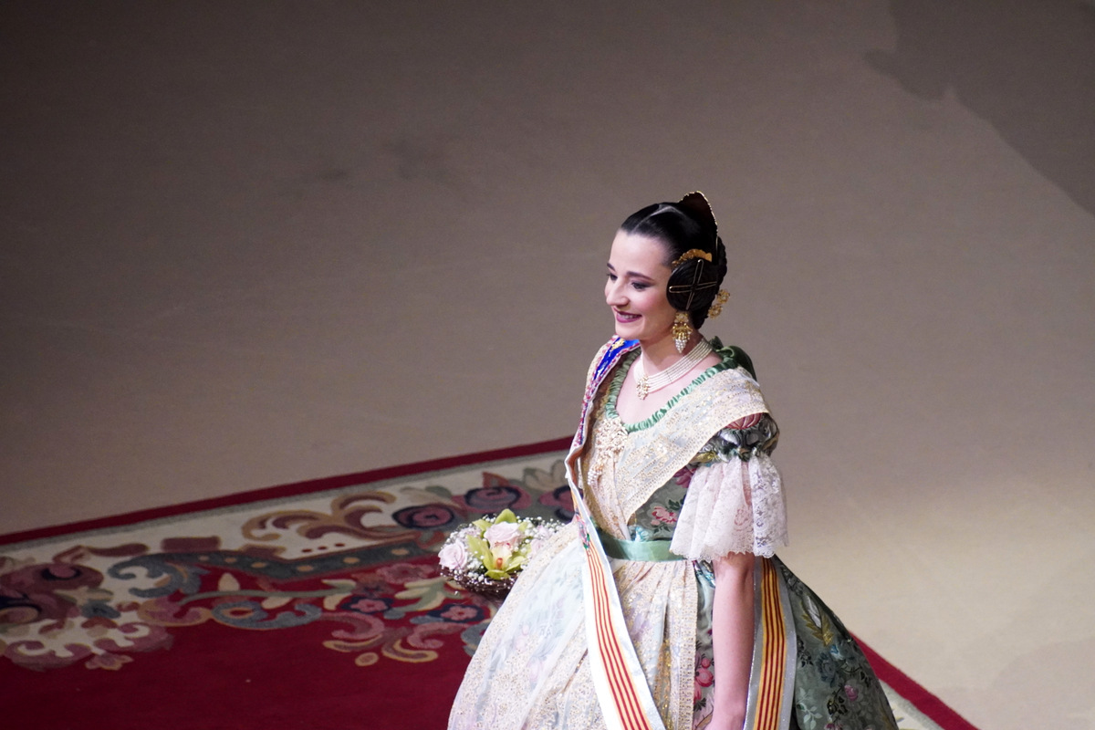 Exaltación de María Estela Arlandis como Fallera Mayor de Valencia 2024